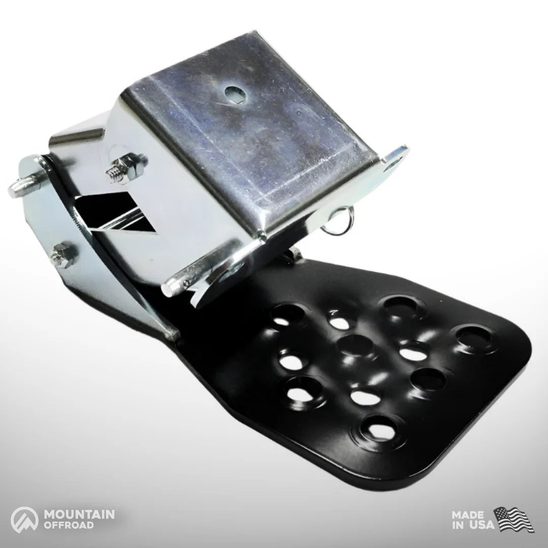 Hide A Step: Powder Coated (Rear Door) for Jeep Wrangler JK (2007-2018)-M.O.R.E.