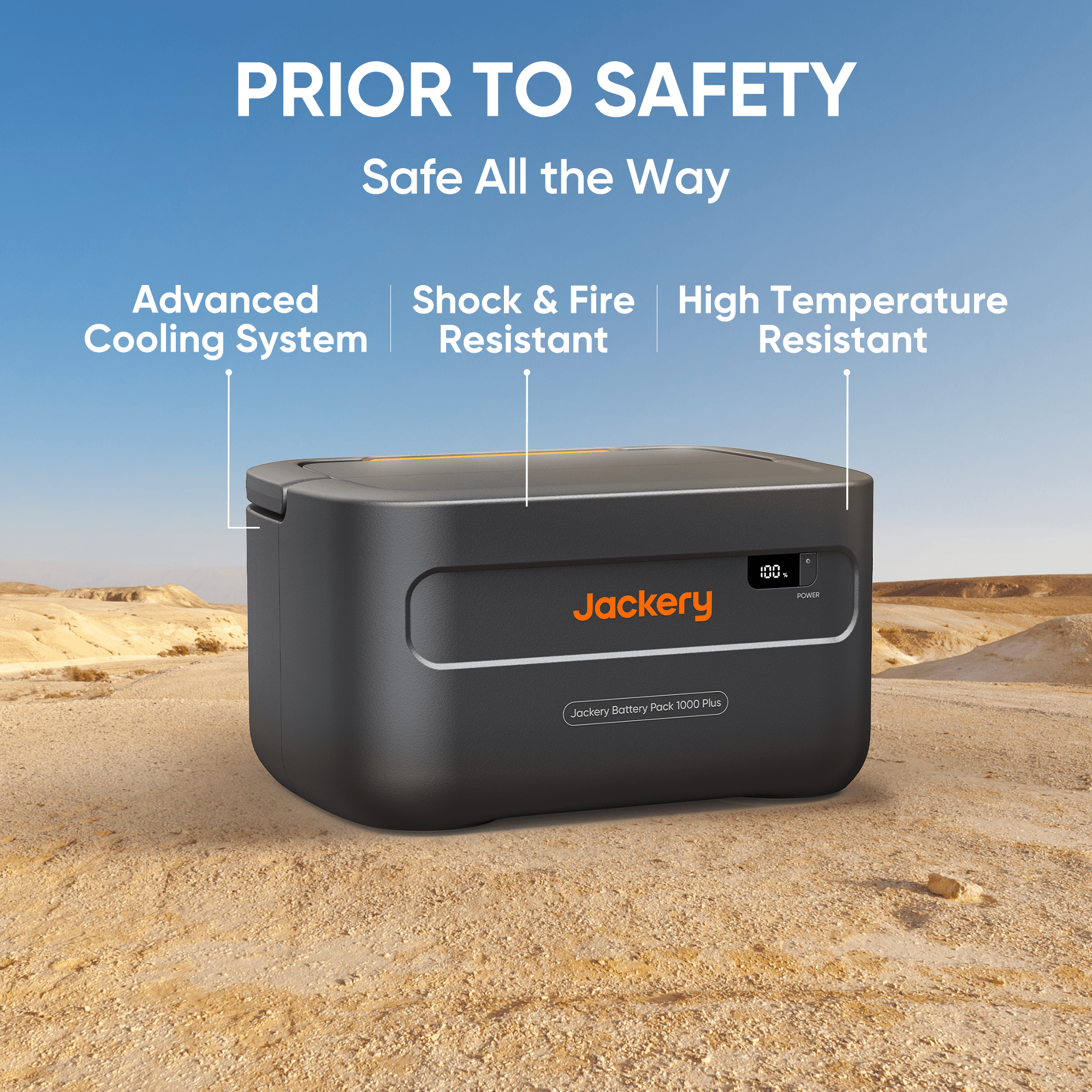 Jackery Battery Pack 1000 Plus - Mountain Offroad (M.O.R.E.)