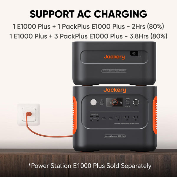 【新品未開封】 Jackery 拡張バッテリー1000 Plus jackery-battery-pack-1000-plus