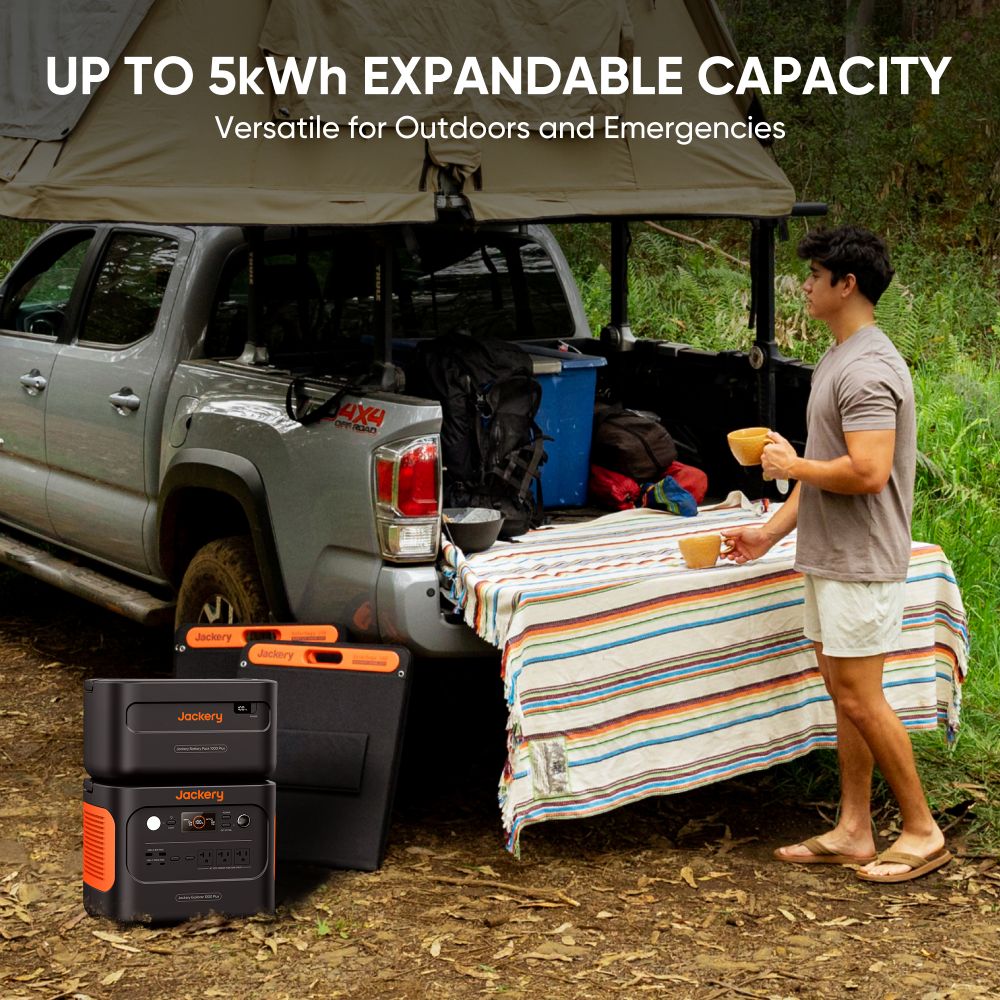 Jackery Solar Generator 1000 Plus - Mountain Offroad (M.O.R.E.)