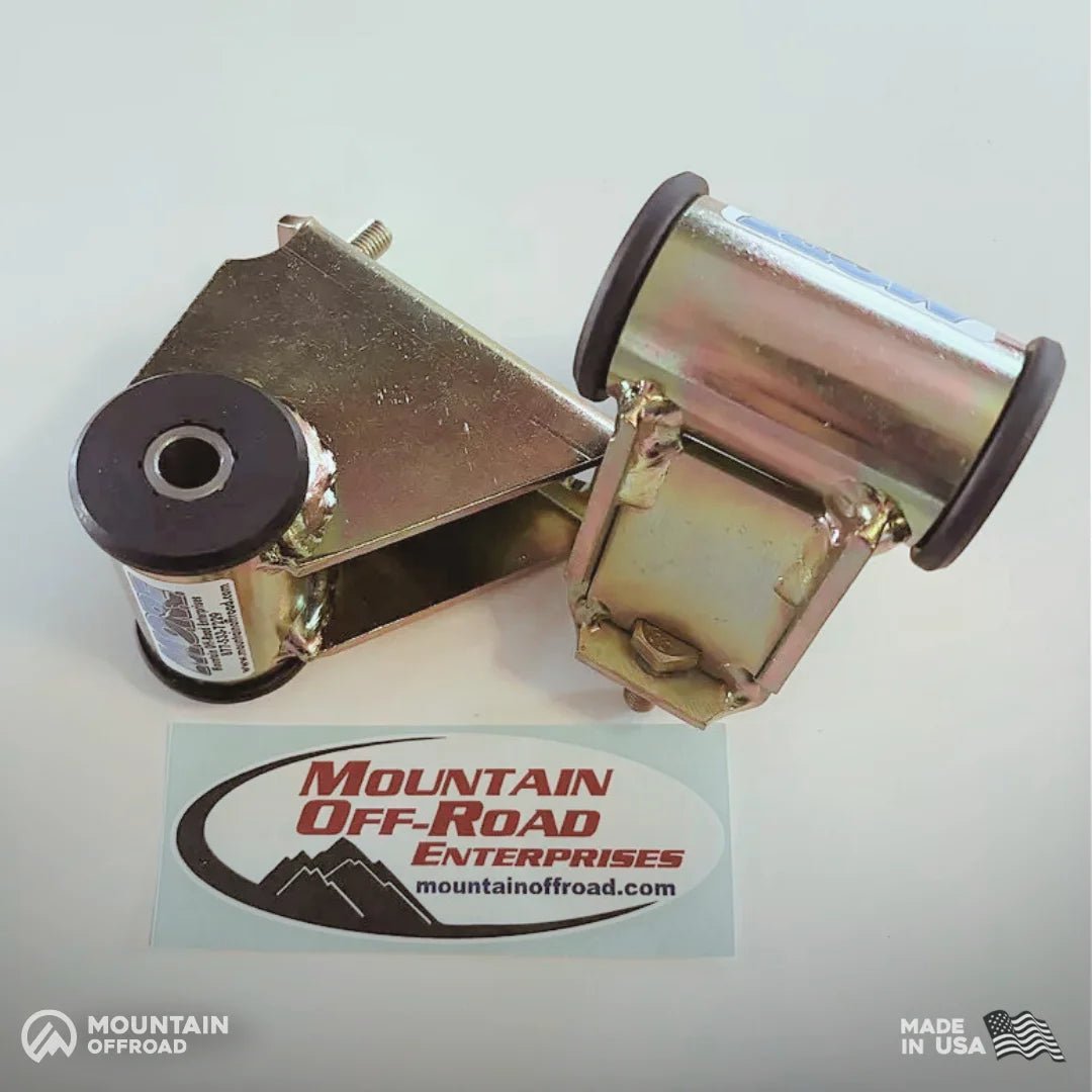 Jeep Bomb Proof Motor Mounts for YJ, TJ & XJ 4.0L. | M.O.R.E-M.O.R.E.