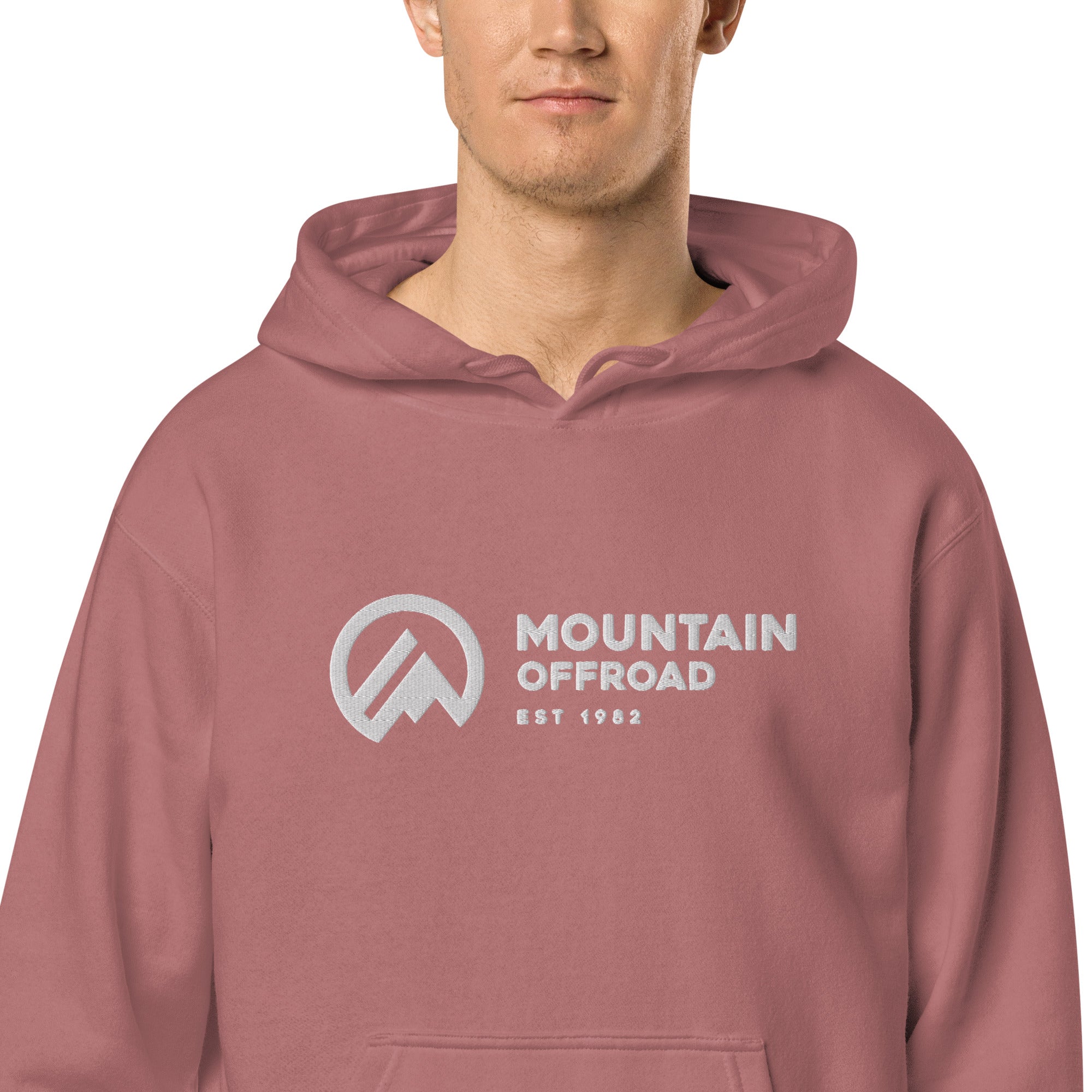 Mountain Offroad Vintage Pigment-Dyed Hoodie-M.O.R.E.