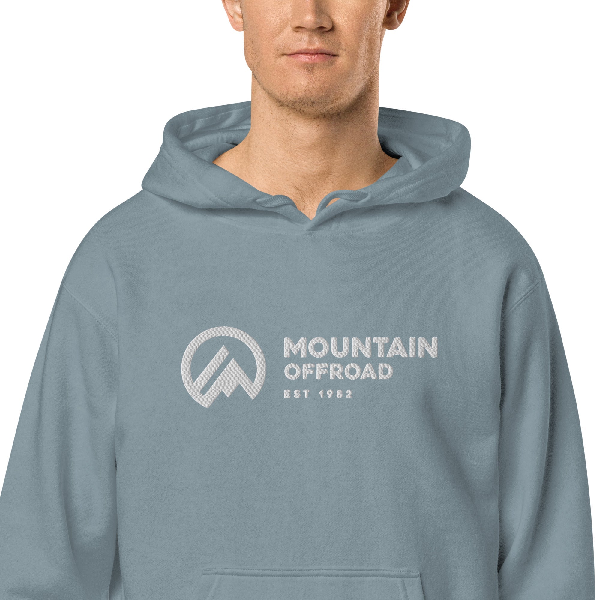 Mountain Offroad Vintage Pigment-Dyed Hoodie-M.O.R.E.