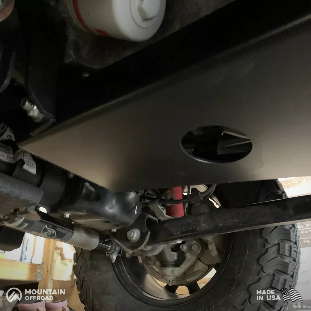 Oil Pan / Transmission Skid Plate for Jeep Wrangler JL with 2.0L Turbo (2018+)-M.O.R.E.