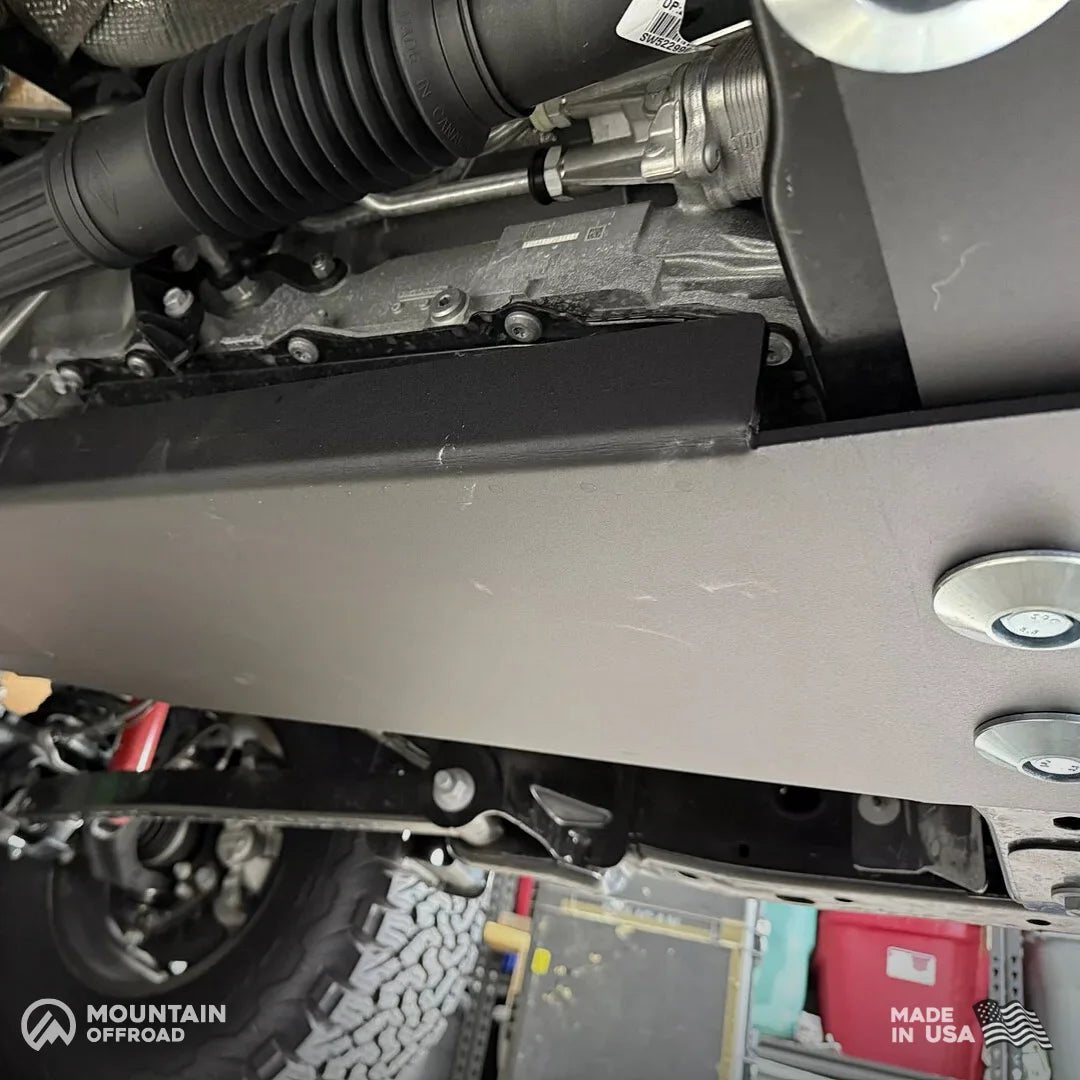 Oil Pan / Transmission Skid Plate for Jeep Wrangler JL with 2.0L Turbo (2018+)-M.O.R.E.