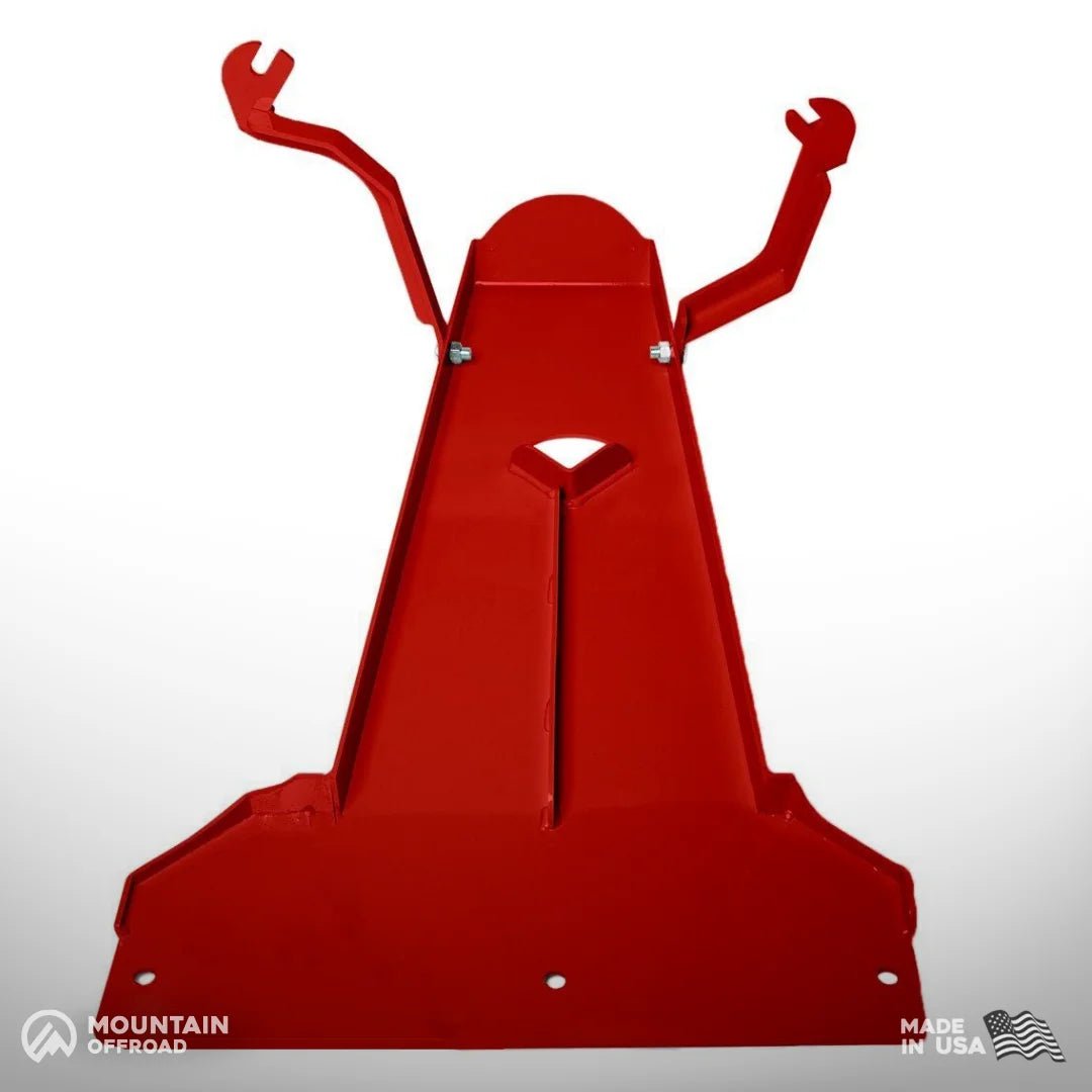 Oil Pan / Transmission Skid Plate for Jeep Wrangler JL with 3.6L (2021+)-M.O.R.E.