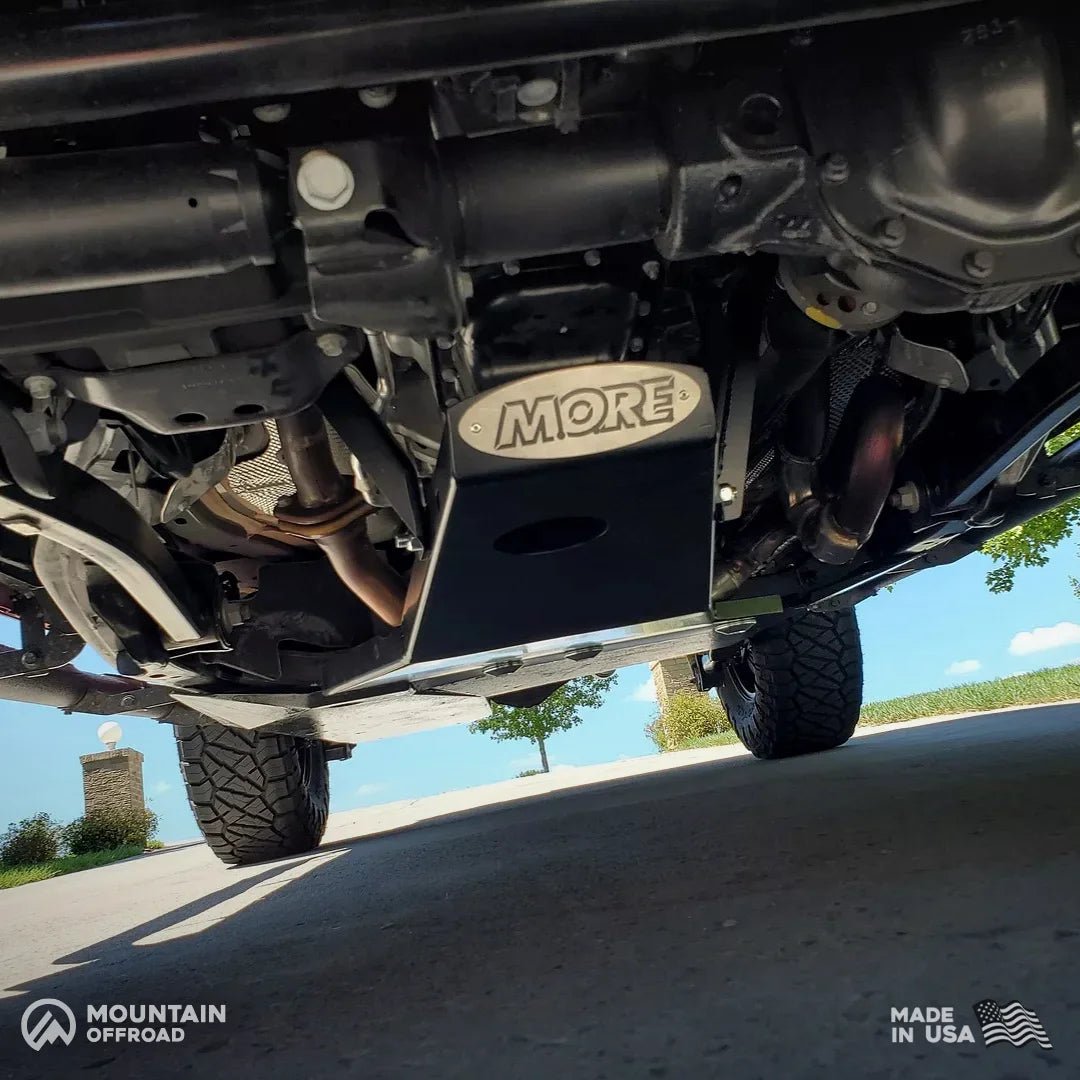 Oil Pan / Transmission Skid Plate for Jeep Wrangler JL with 3.6L (2021+)-M.O.R.E.