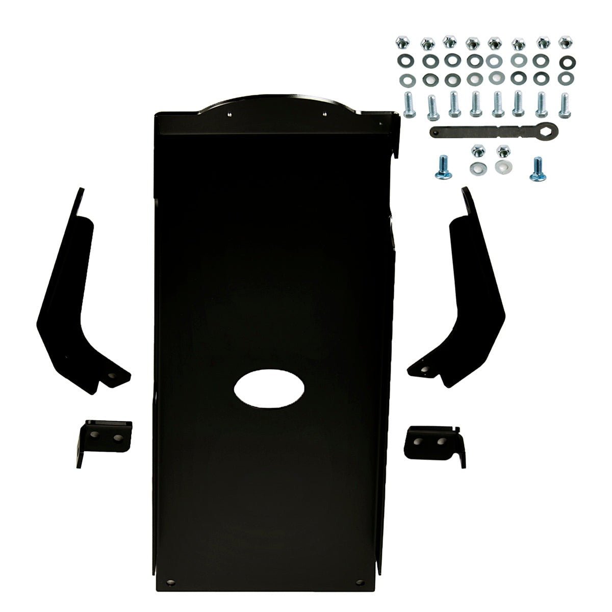 Oil Pan / Transmission Skid Plate for Jeep Wrangler TJ with 4.0L (1997-02) Aluminum-M.O.R.E.