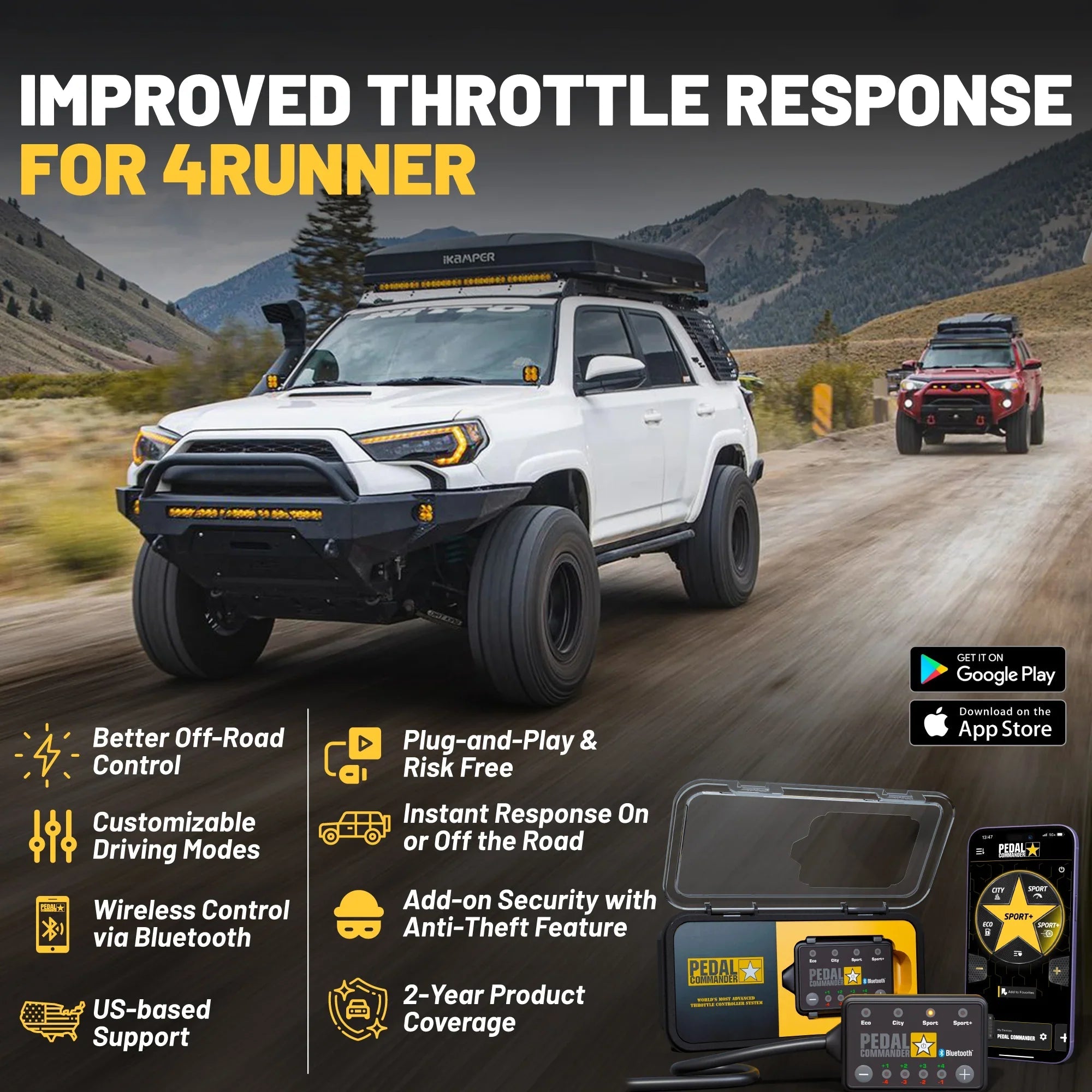 Pedal Commander for Toyota 4Runner-M.O.R.E.