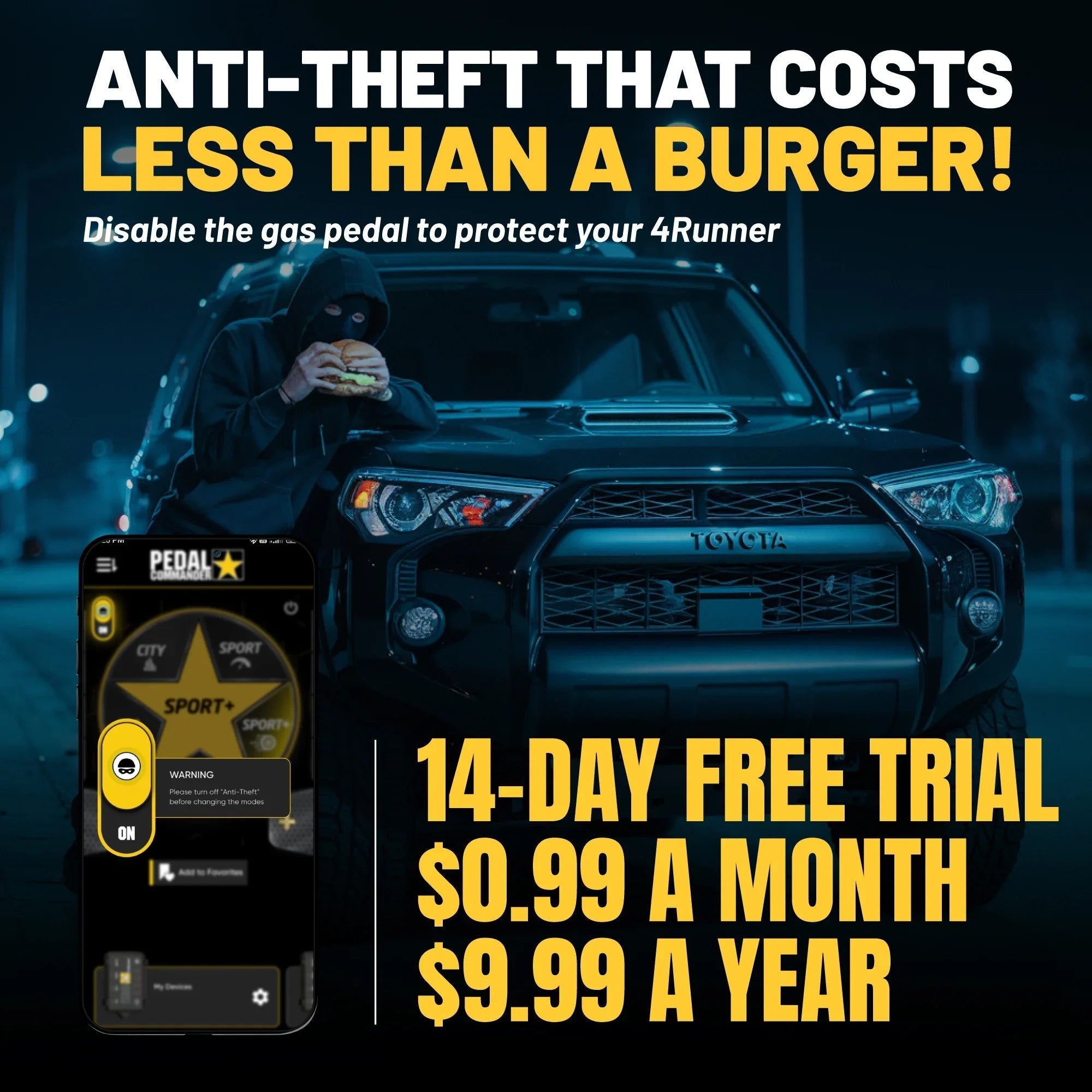 Pedal Commander for Toyota 4Runner-M.O.R.E.