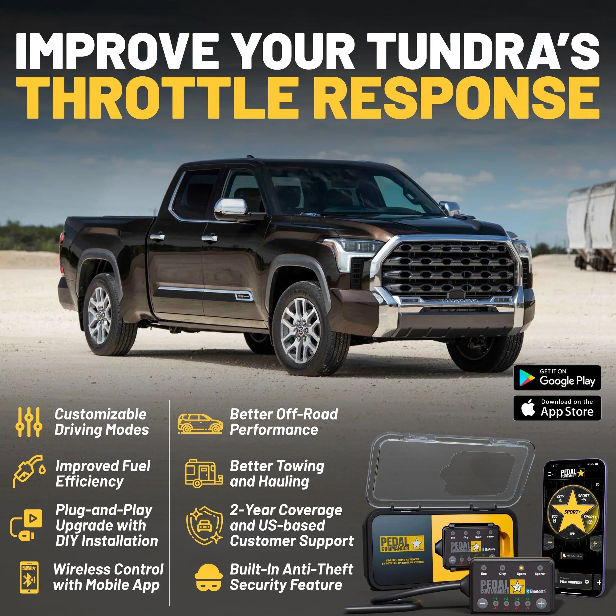 Pedal Commander for Toyota Tundra-M.O.R.E.