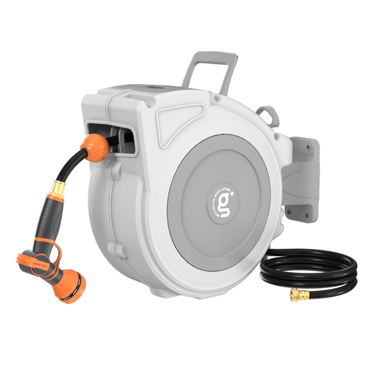 Retractable Garden Hose Reel-1/2 in-65ft-M.O.R.E.