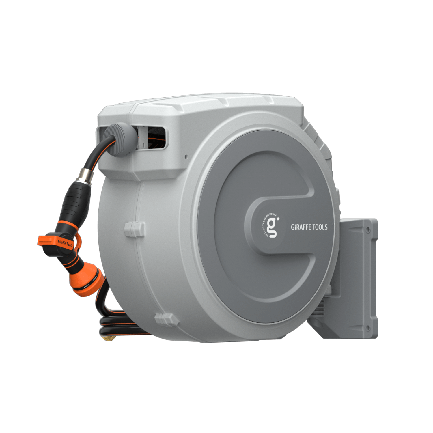 Retractable Garden Hose Reel-5/8in-90ft-M.O.R.E.