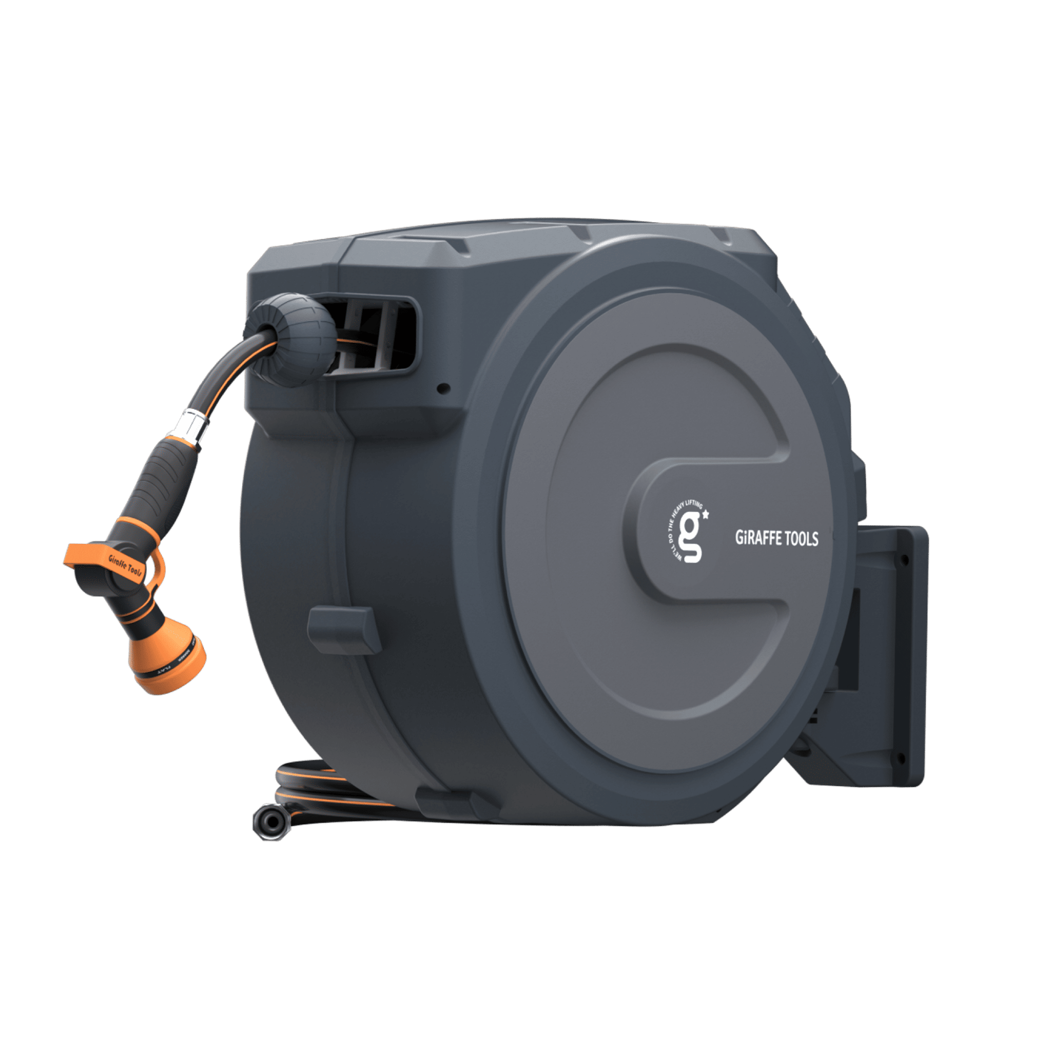 Retractable Garden Hose Reel 62ft-155ft-M.O.R.E.