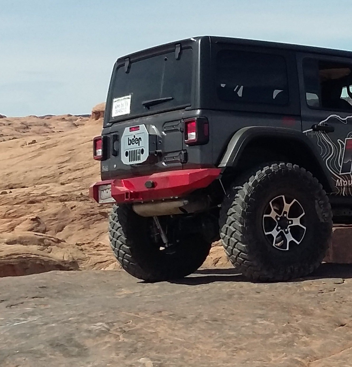 "Rock Proof" Rear Bumper with Clevis Mounts for Jeep Wrangler JL (2018+)-M.O.R.E.