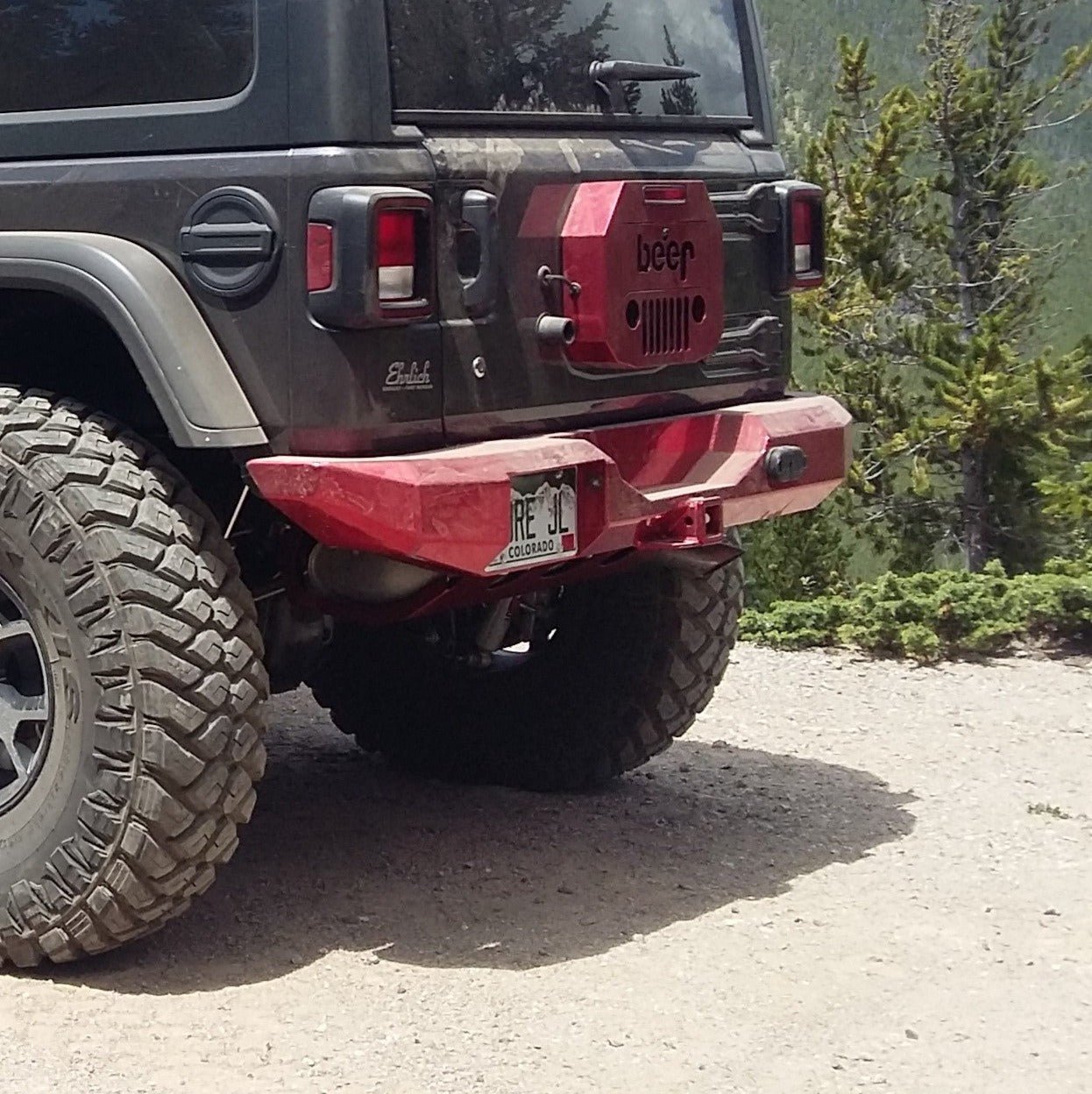 "Rock Proof" Rear Bumper with Clevis Mounts for Jeep Wrangler JL (2018+)-M.O.R.E.