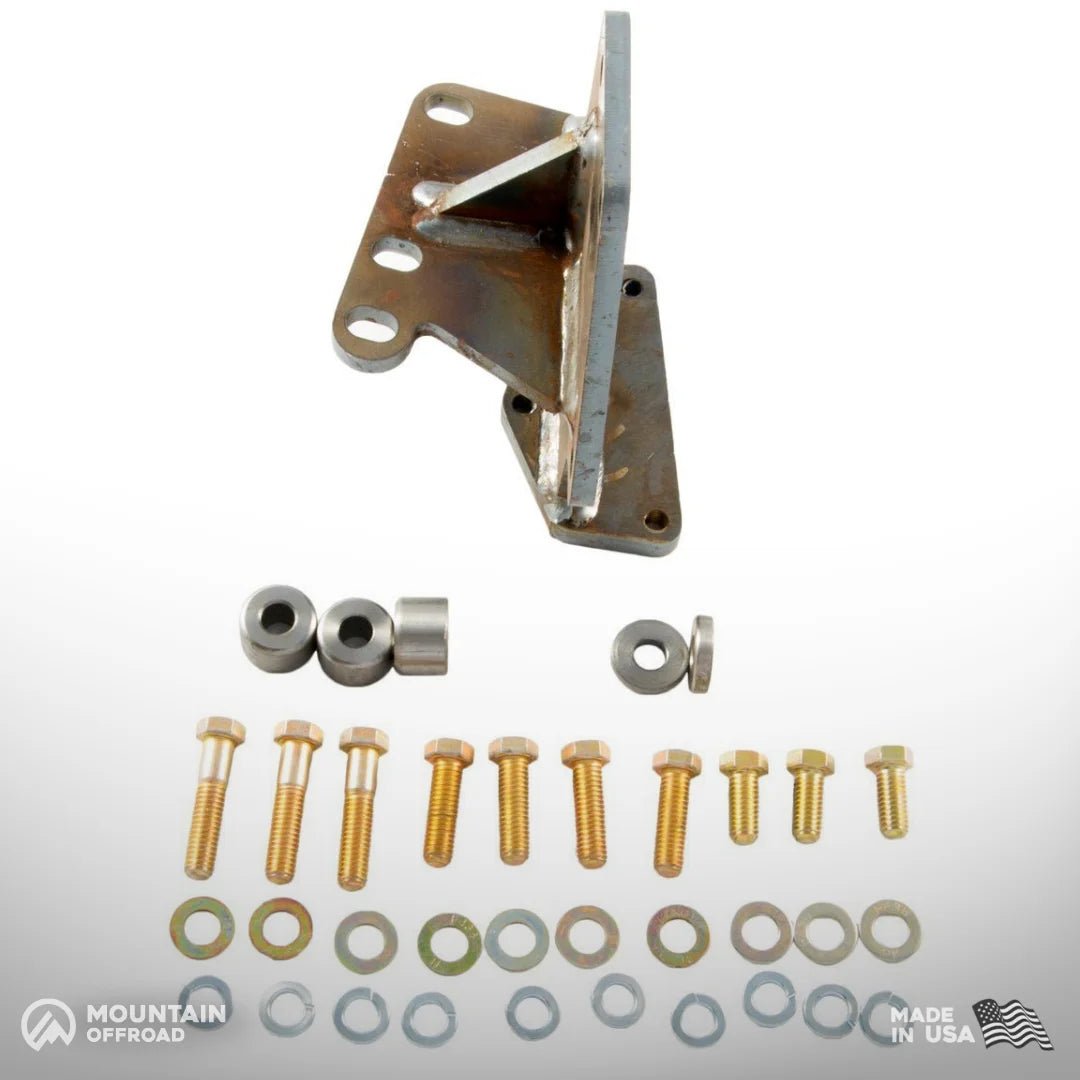 Steering Box Mount H.D. for Jeep CJ (1976-86) Moves Box Foward 1"-M.O.R.E.