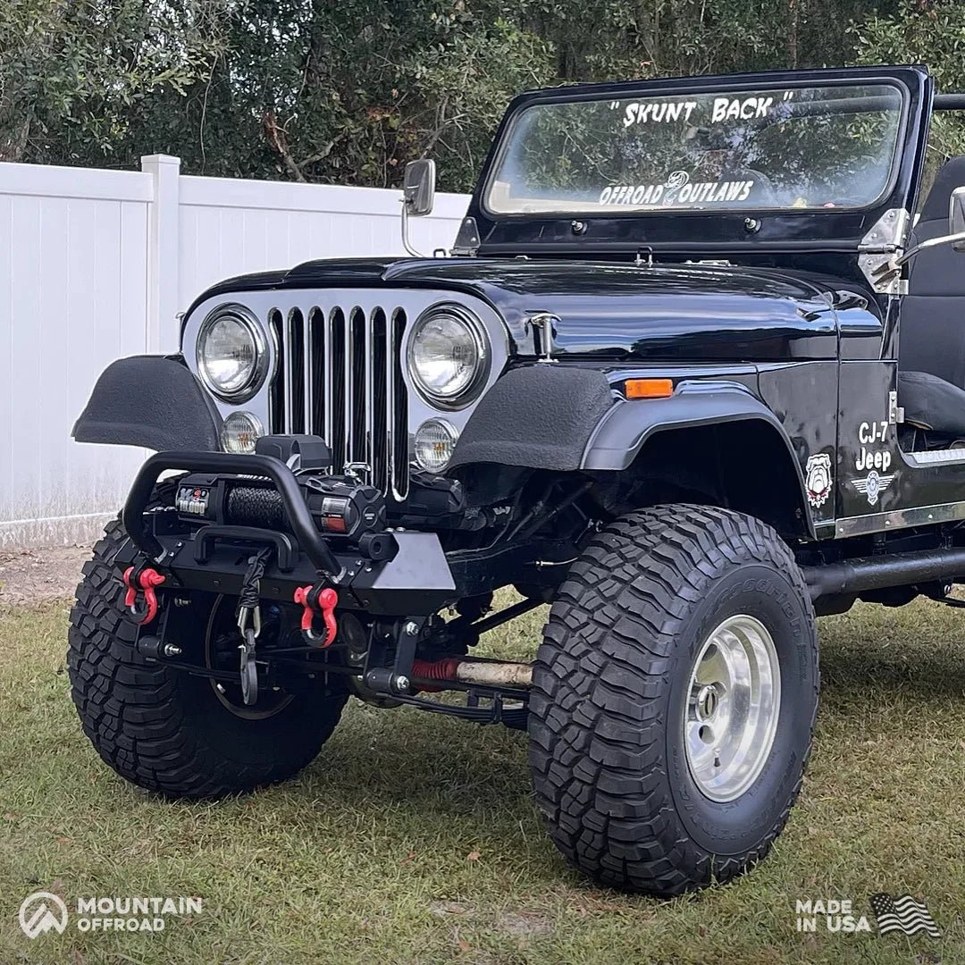 Steering Kit: Tie Rod & Drag Link for Jeep CJ (1972-81) Narrow Track-M.O.R.E.