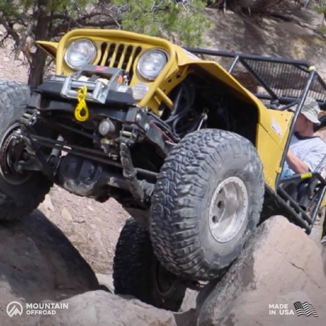 Steering Kit: Tie Rod & Drag Link for Jeep CJ (1972-81) Narrow Track-M.O.R.E.