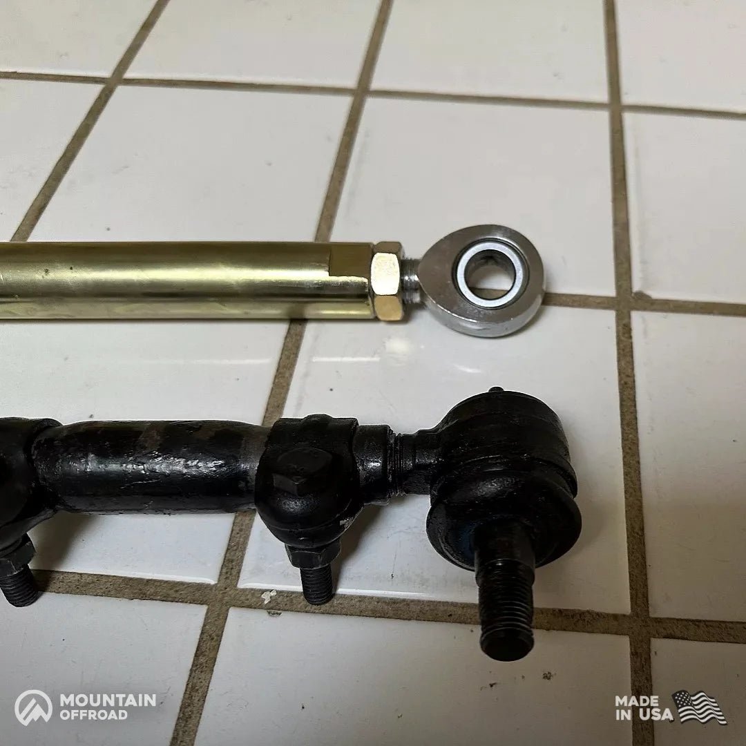 Steering Kit: Tie Rod & Drag Link for Jeep CJ (1972-81) Narrow Track-M.O.R.E.