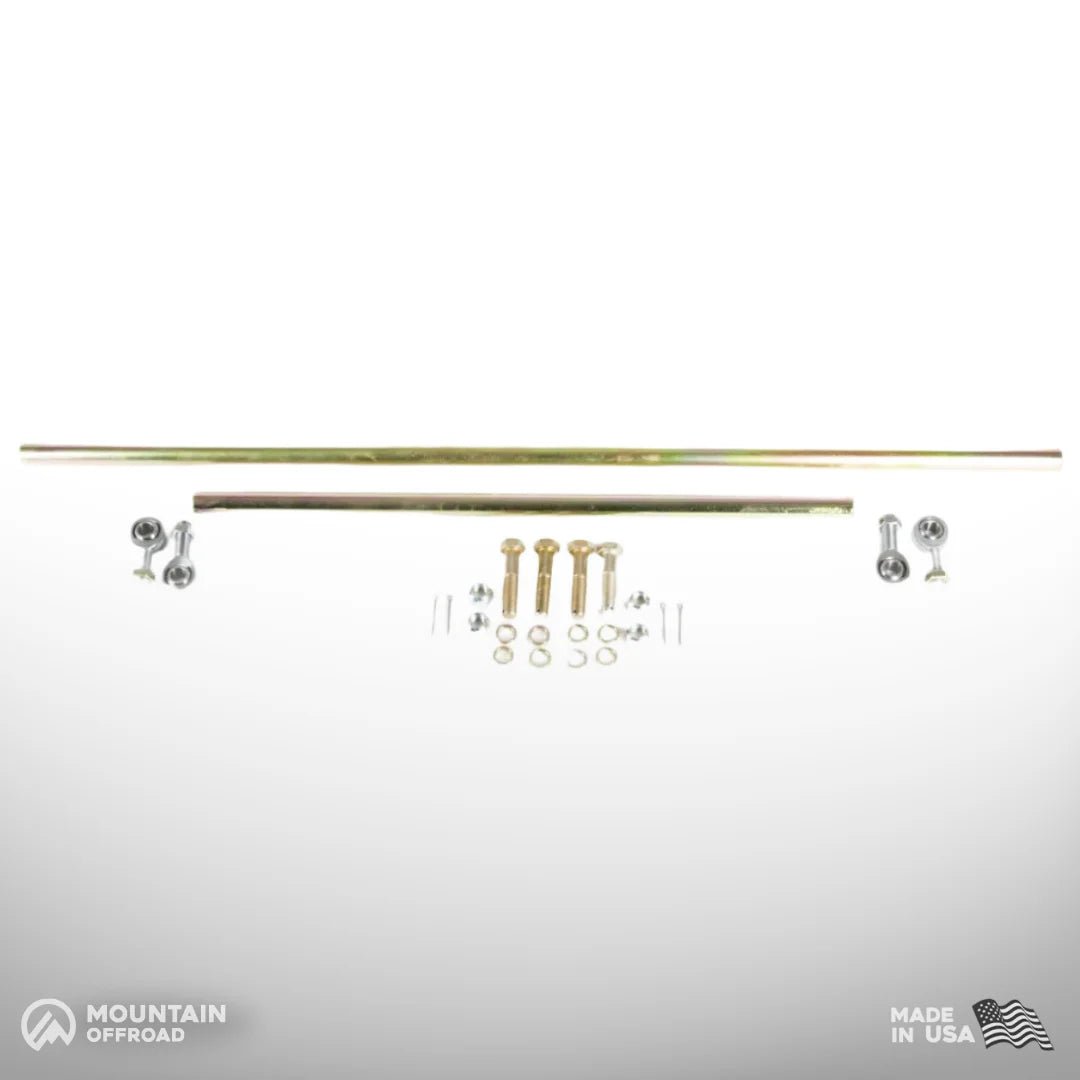 Steering Kit: Tie Rod & Drag Link for Jeep CJ (1972-81) Narrow Track-M.O.R.E.