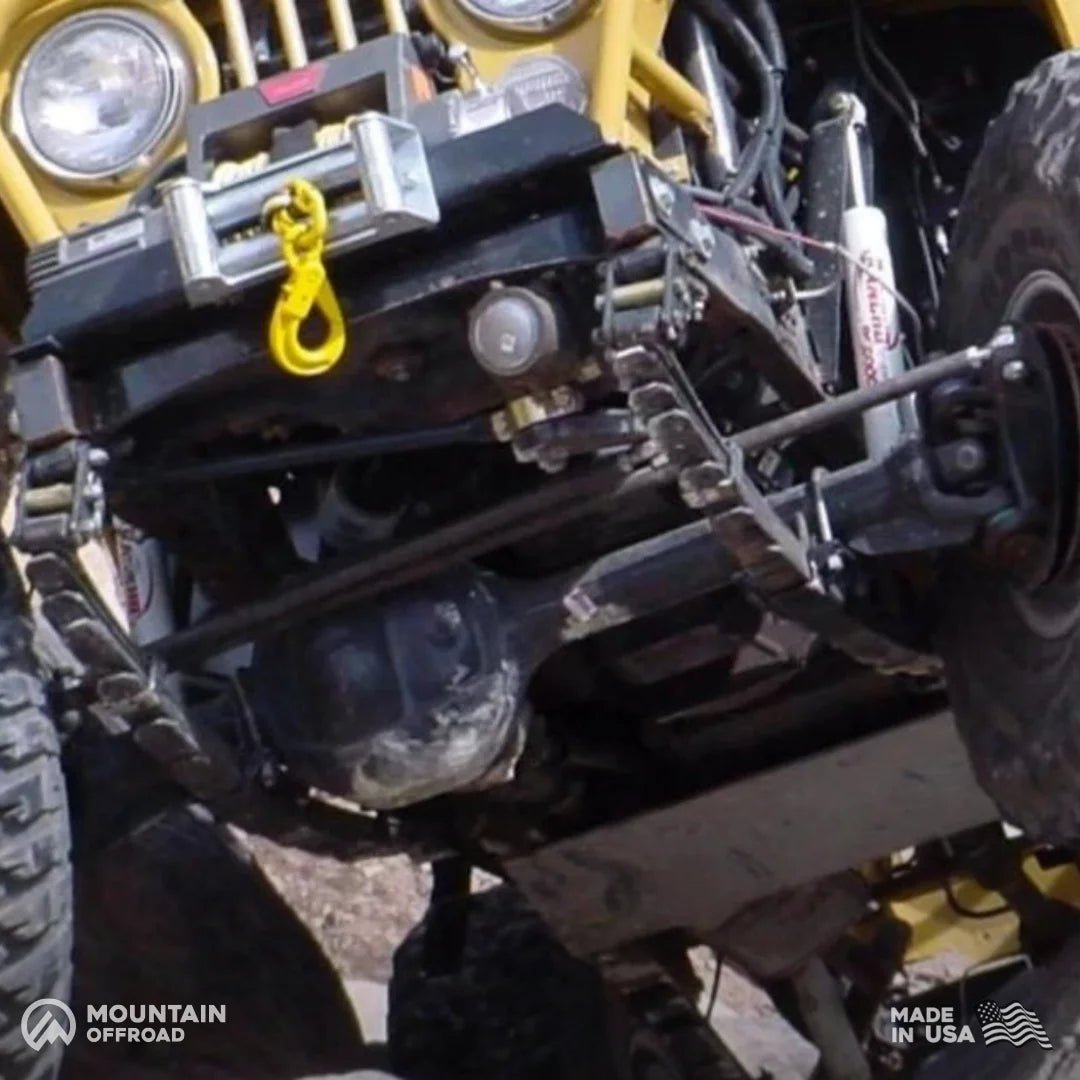 Steering Kit: Tie Rod & Drag Link for Jeep CJ (1972-81) Narrow Track-M.O.R.E.