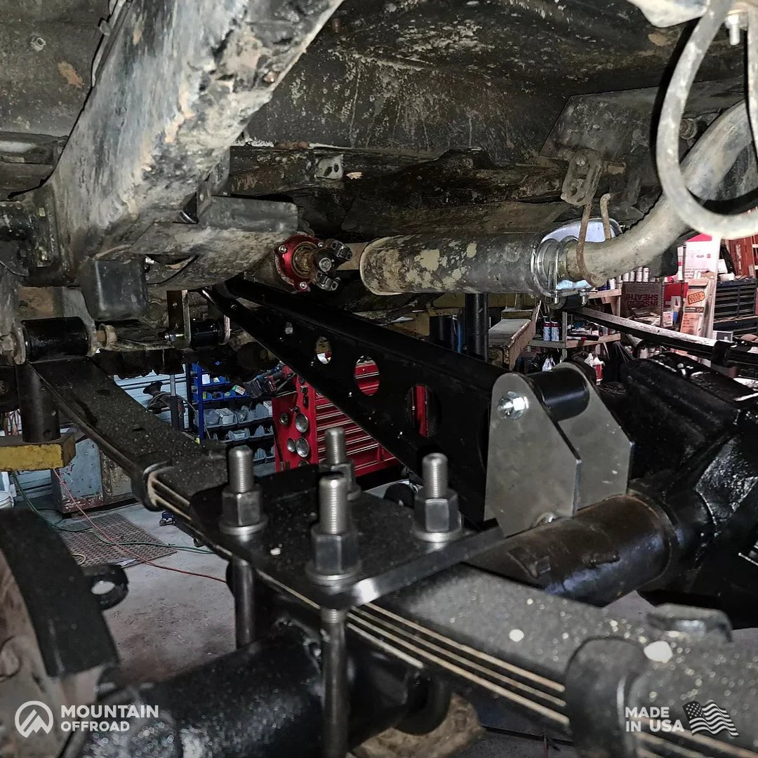 Traction Bar for Rear Axle for Jeep CJ7(1976-86) Jeep Wrangler YJ (1987-95)-M.O.R.E.