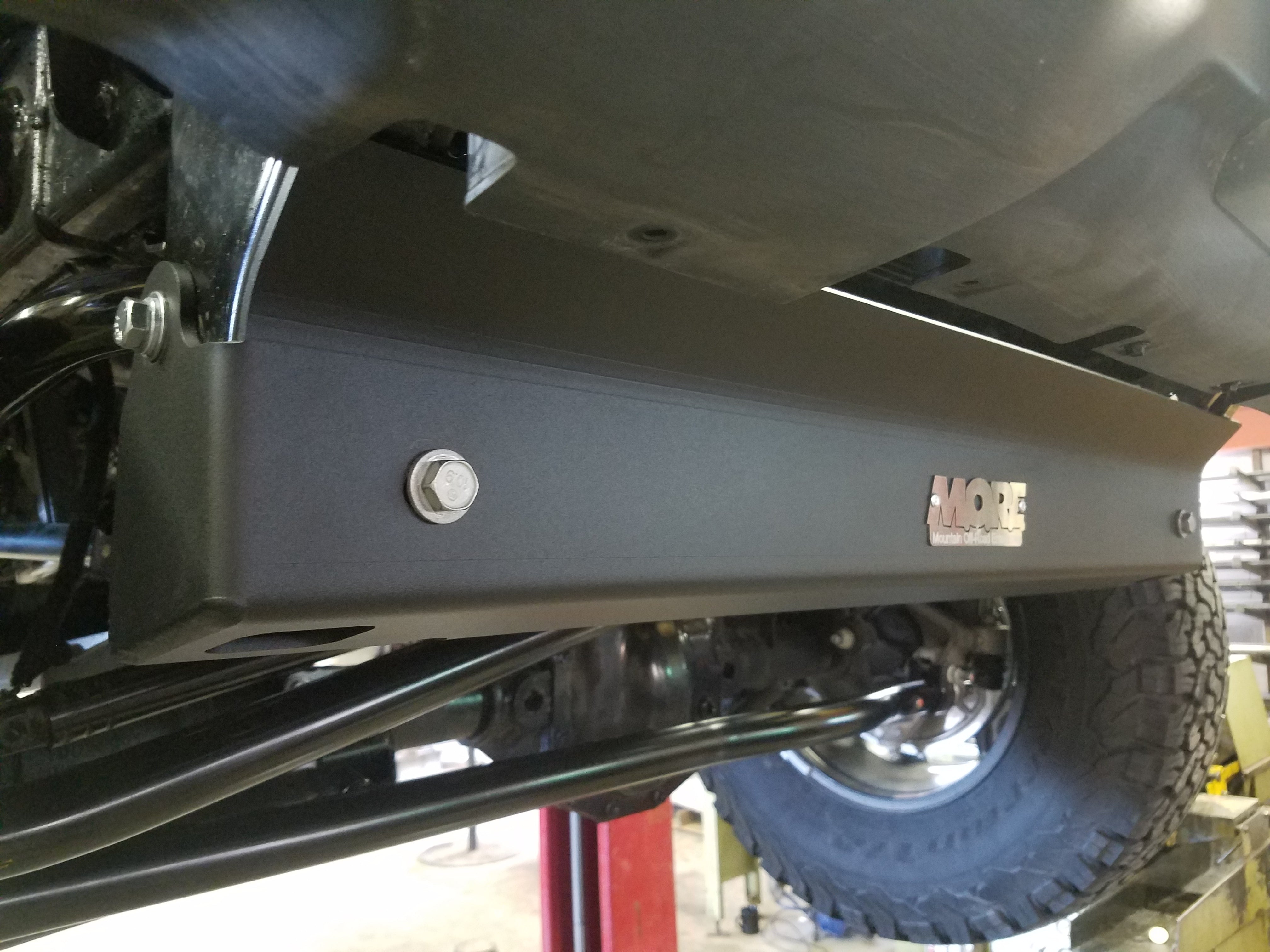 Front Skid Plate for Jeep Wrangler JL (2018+)-M.O.R.E.