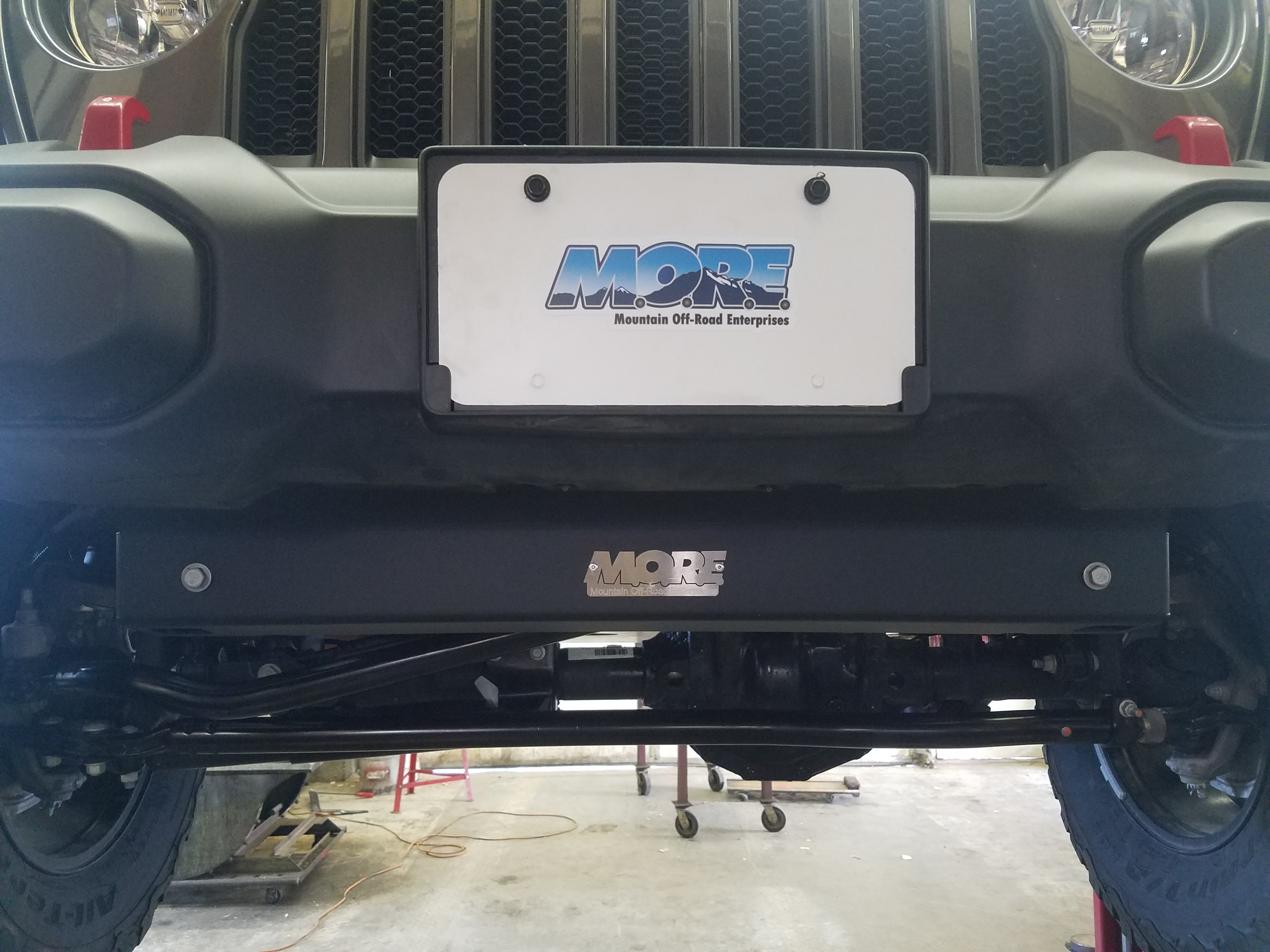 Front Skid Plate for Jeep Wrangler JL (2018+)-M.O.R.E.