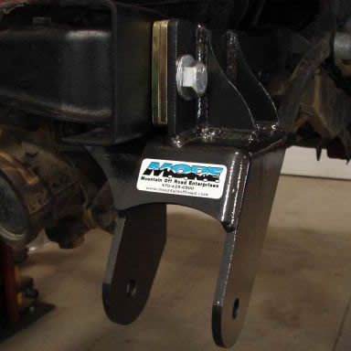 Full Width Axle Shackle Reversal System for Jeep CJ (1976-86) with 2" CJ Springs-M.O.R.E.