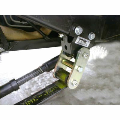 Shackle Reversal System with Bolt-On Spring Hanger Brackets for Jeep Wrangler YJ (1987-95)-M.O.R.E.