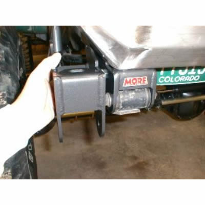 Shackle Reversal System with Bolt-On Spring Hanger Brackets for Jeep Wrangler YJ (1987-95)-M.O.R.E.