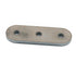 Shackle Side Plate 4" CTC Straight Plate - Bare Steel