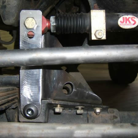 Front Track Bar Bracket for Jeep Wrangler YJ (1987-95)-M.O.R.E.