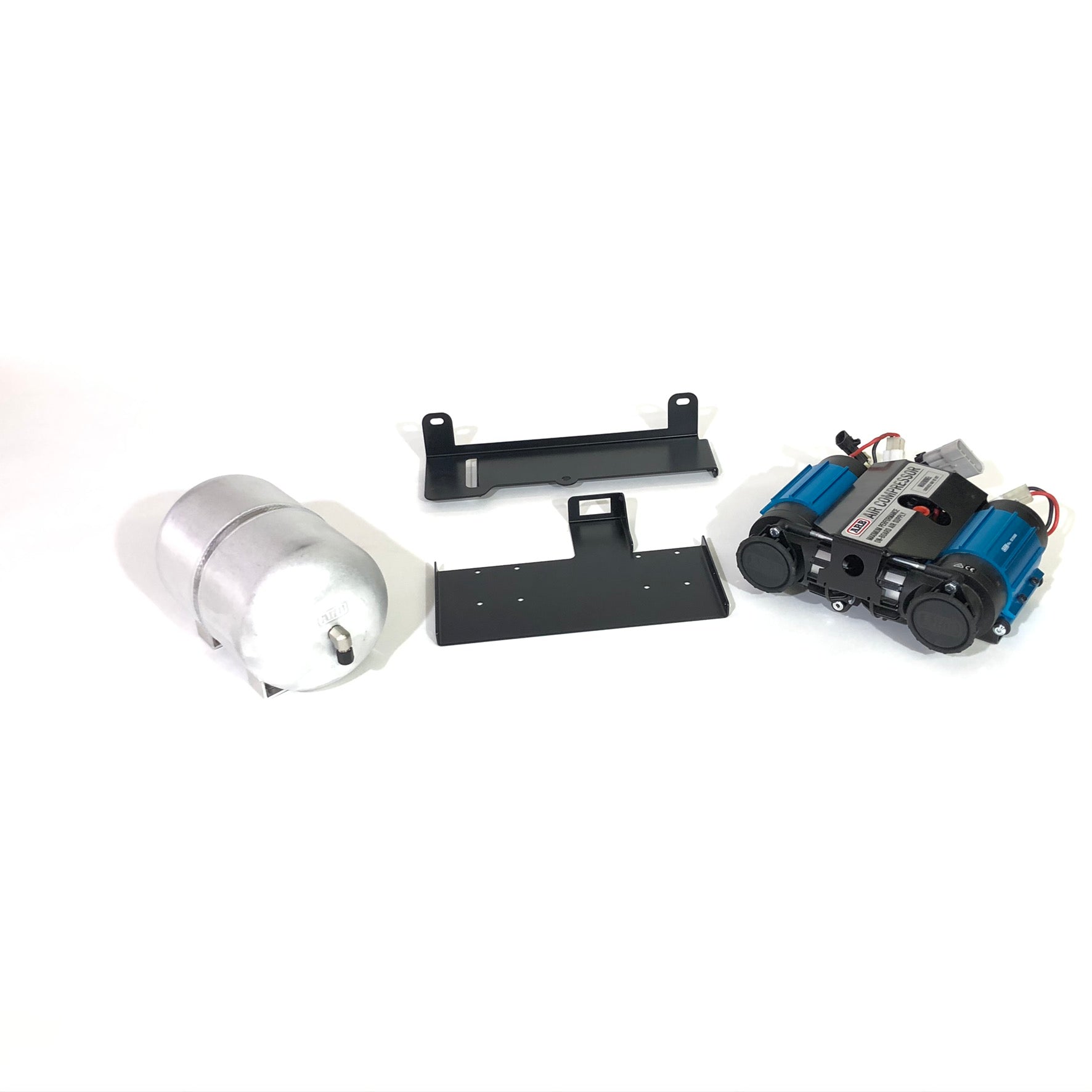 Bundle Pricing: ARB Mounting Bracket (ARBJKR), ARB Air Compressor (CKMTA12), & ARB 1 Gallon Tank (171507) for Jeep Wrangler JK Unlimited 4 Door(2007-18)-M.O.R.E.