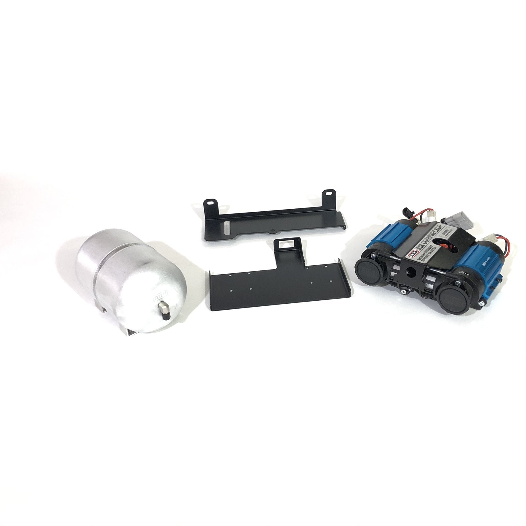 Bundle Pricing: ARB Mounting Bracket (ARB18), ARB Twin Air Compressor (CKMTA12), & ARB 1 Gallon Air Tank (171507) for Jeep Wrangler Unlimited JL (2018-23)-M.O.R.E.