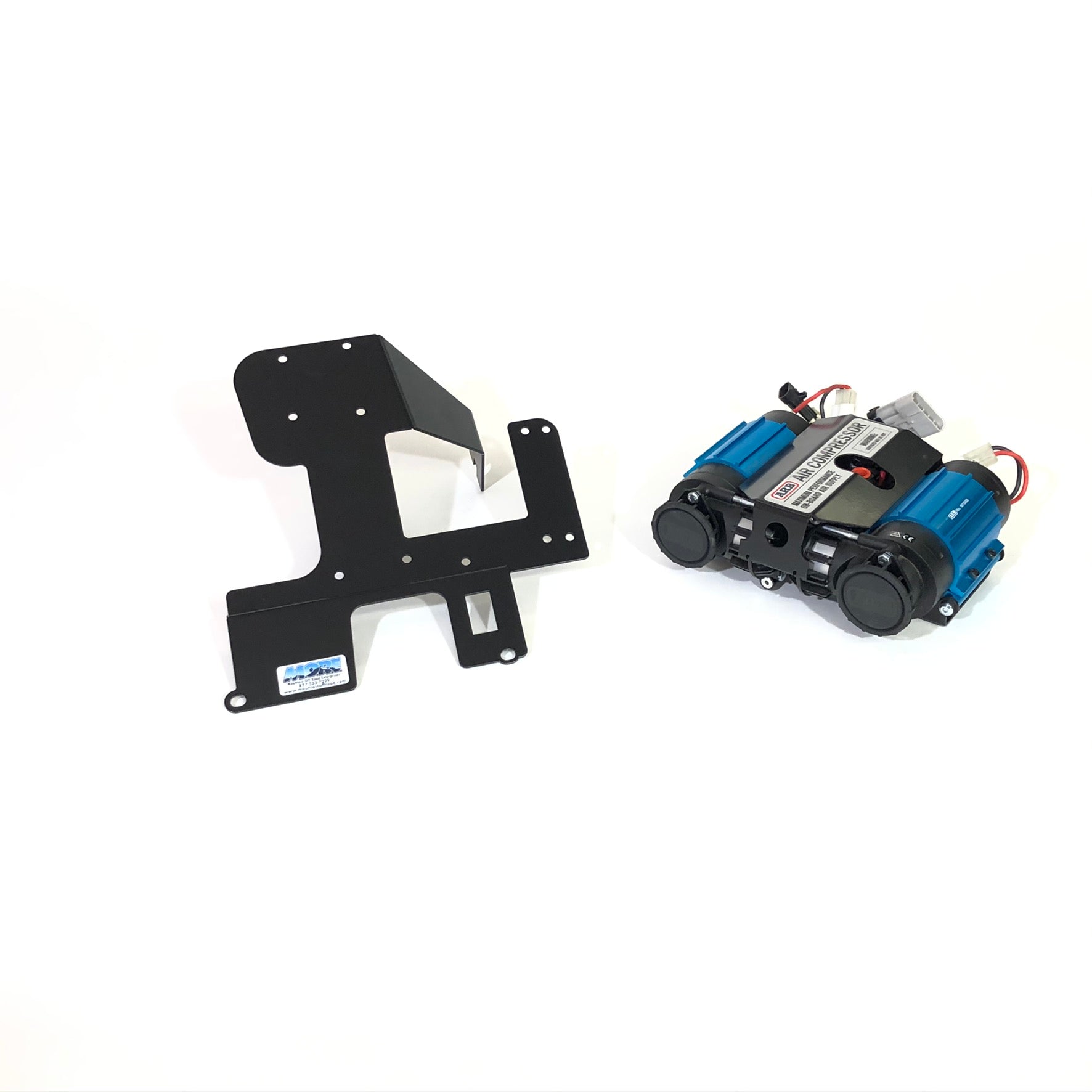 Bundle Pricing: ARB Mounting Bracket (ARBJKUH) Under Hood & ARB Twin Air Compressor (CKMTA12) for Jeep Wrangler JK (2007-18)-M.O.R.E.