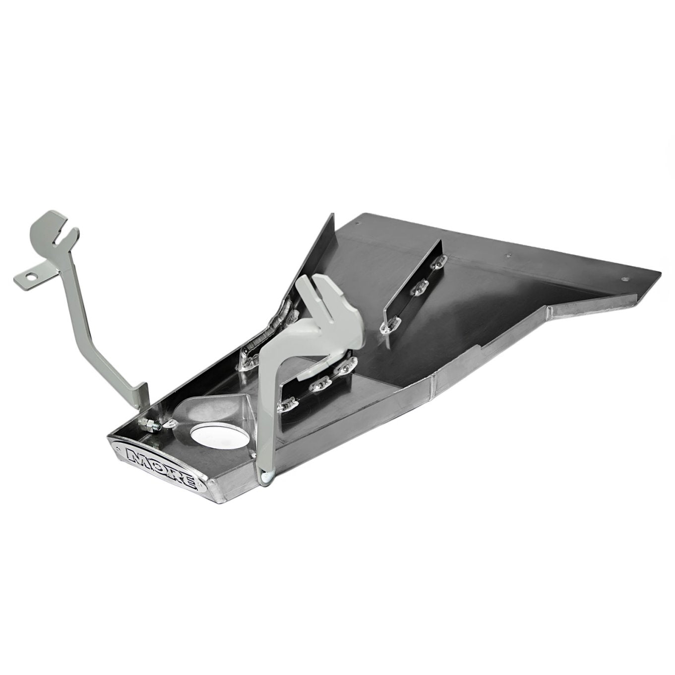 Oil Pan and Transmission Skid Plate for Jeep Wrangler JK (2007-18) Aluminum-M.O.R.E.