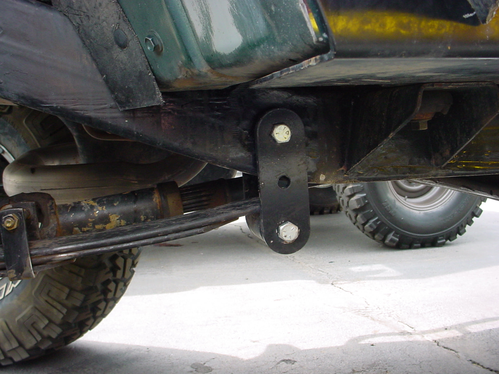 Shackle Reversal System with Weld In Shackle Hanger for Jeep Wrangler YJ (1987-95)-M.O.R.E.