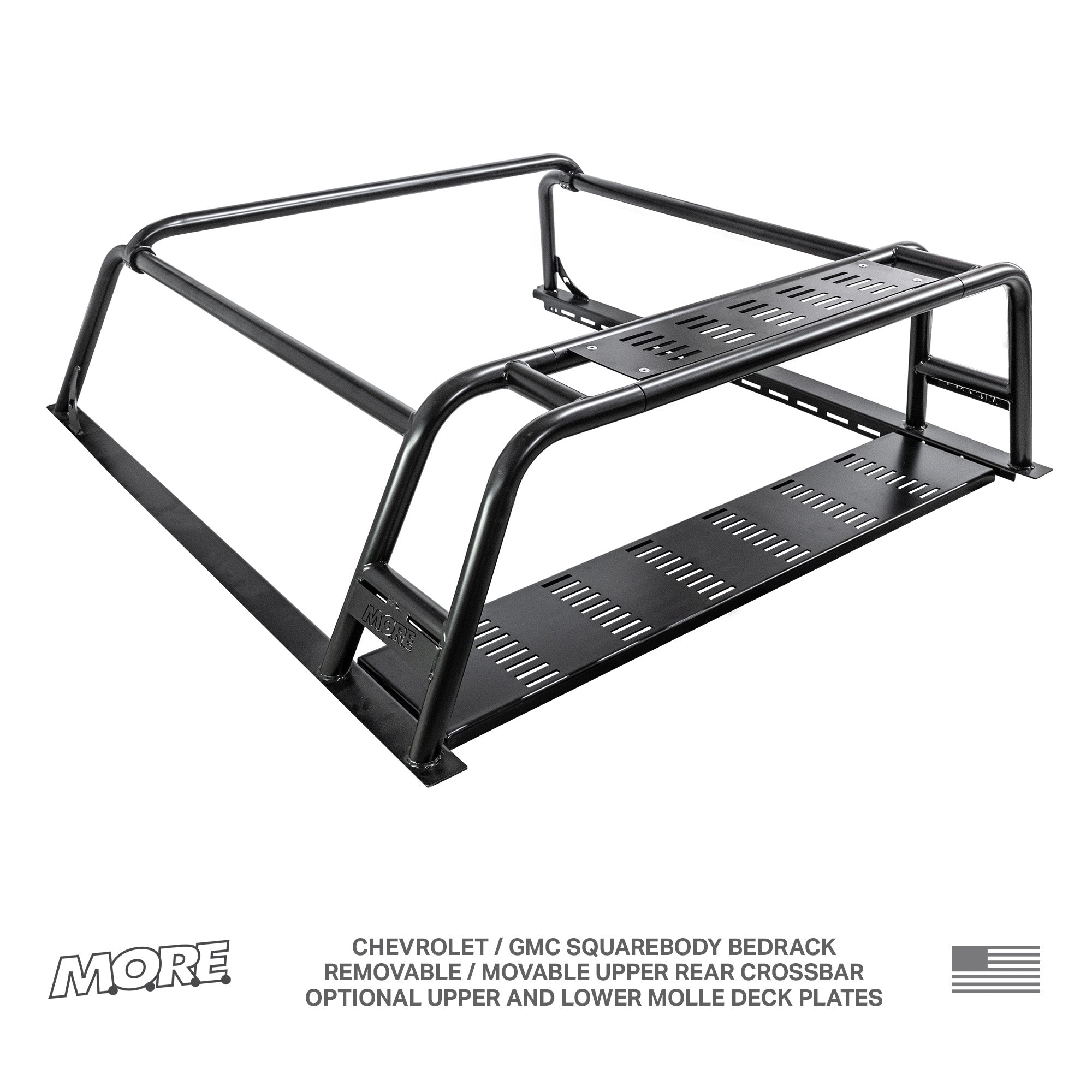 GM 73-87 Squarebody Bed Rack System-M.O.R.E.