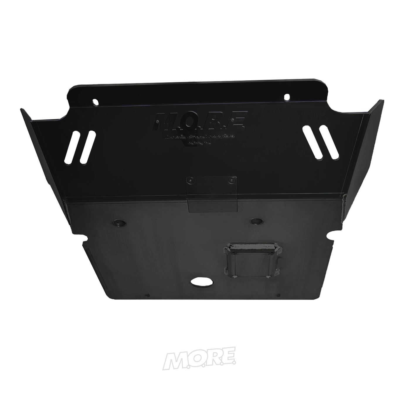 Front Skid Plate for 3/16" Steel for Toyota Tacoma Gen 2 & 3 (2005-15, 2016-21)-M.O.R.E.