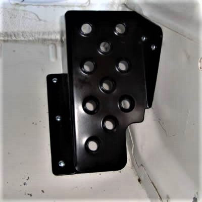 Dead Pedal for Jeep Wrangler TJ (1997-06) & LJ (2004-06) Passenger side-M.O.R.E.