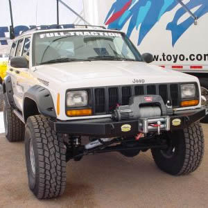 "Rock Proof" Front Bumper for Jeep Cherokee XJ (1984-01)-M.O.R.E.