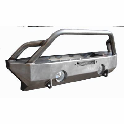 "Rock Proof" Front Bumper with Tube Work for Jeep Wrangler JK (2007-18)-M.O.R.E.