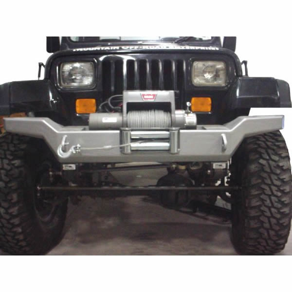 "Rock Proof" Front Bumper: High Clearance for Jeep Wrangler YJ (1987-95)-M.O.R.E.