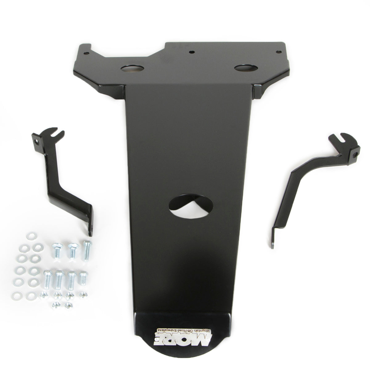 Oil Pan and Transmission Skid Plate for Jeep Wrangler JK (2007-18) Aluminum-M.O.R.E.