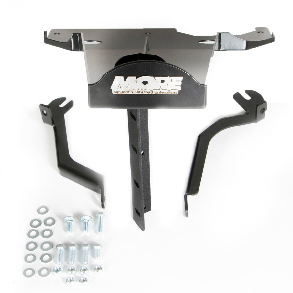 Oil Pan and Transmission Skid Plate for Jeep Wrangler JK (2007-18) Aluminum-M.O.R.E.