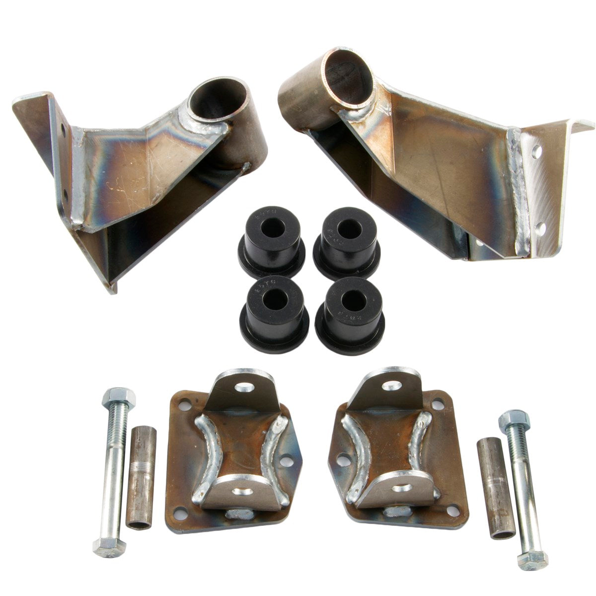 "Bomb Proof" Motor Mount Conversion Kit Chevy V6/V8 for Jeep CJ (1972-86)-M.O.R.E.