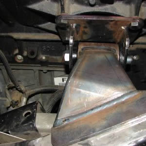 "Bomb Proof" Motor Mount Conversion Kit Chevy LS (Gen III & IV) for Jeep Wrangler TJ (1997-06)-M.O.R.E.