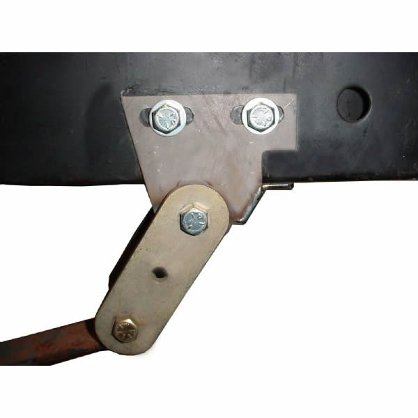 Shackle Reversal Hanger Brackets for Jeep CJ (1976-86)-M.O.R.E.